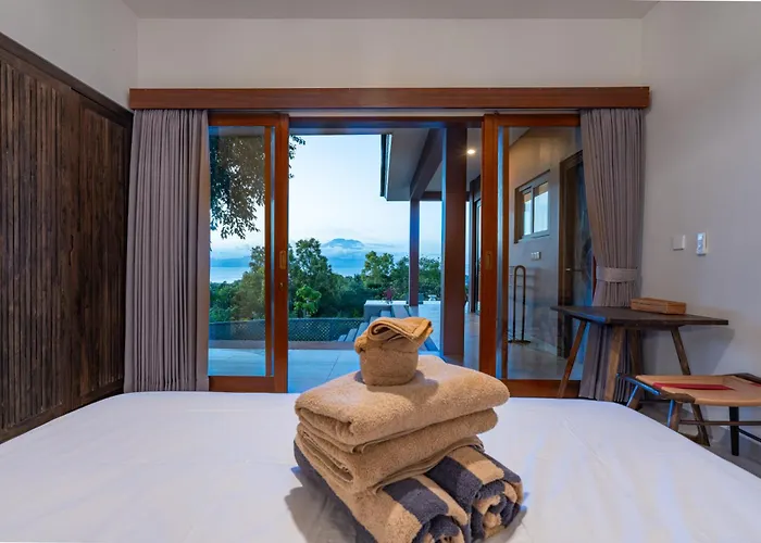 Casa Om, Peaceful 2br Villa, Private Pool, Garden, Sea View