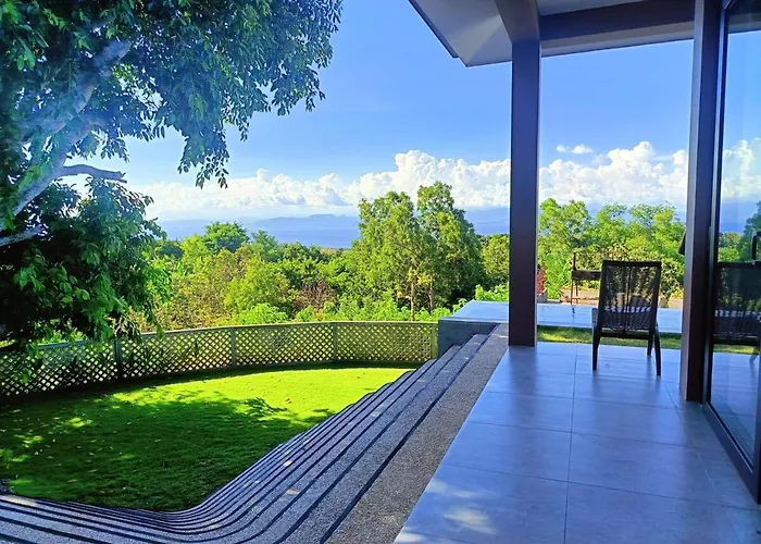 Casa Om, Peaceful 2br Villa, Private Pool, Garden, Sea View نوسا بينيدا