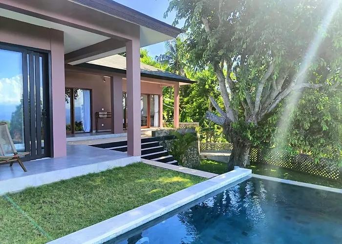Casa Om, Peaceful 2br Villa, Private Pool, Garden, Sea View بيت للعطل